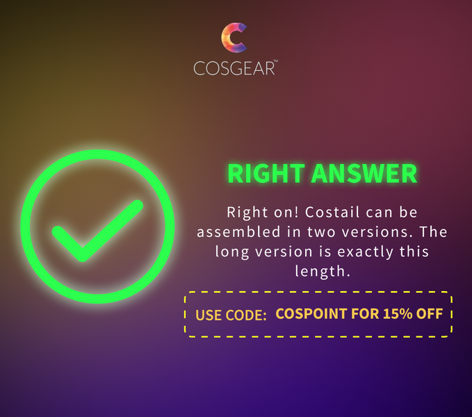 HOW LONG IS THE COSTAIL?